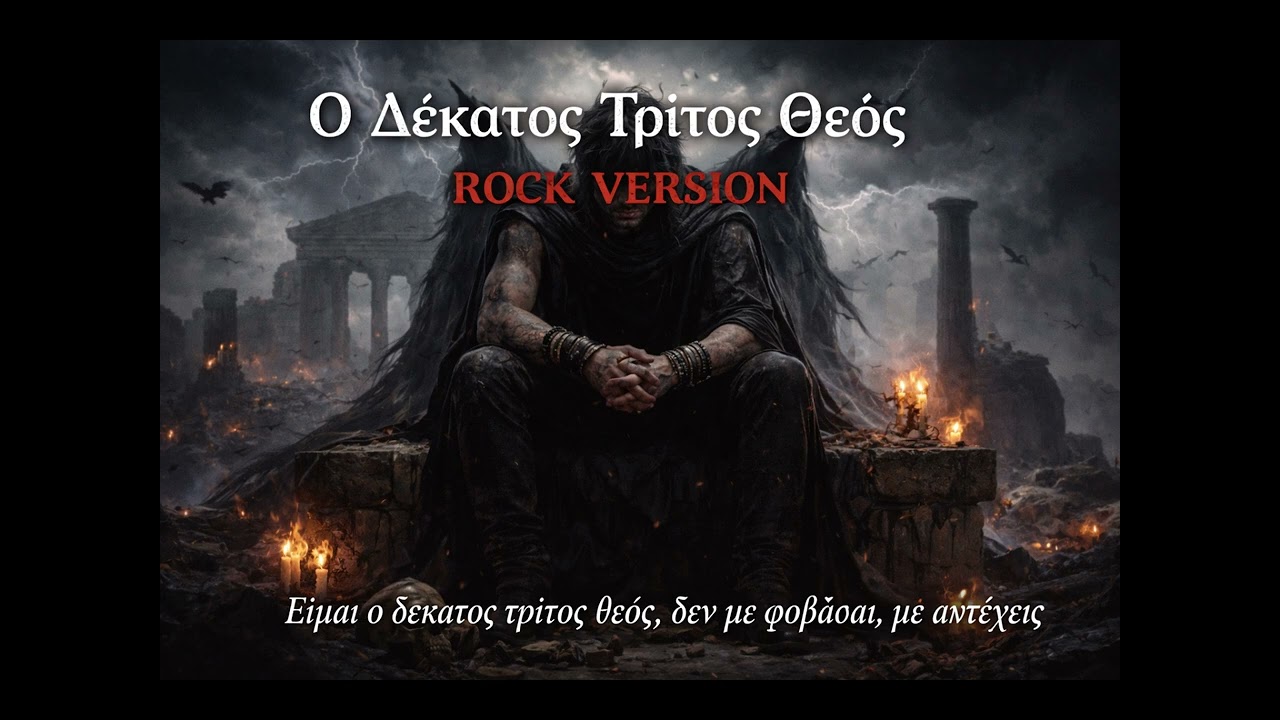 Ο Δέκατος Τρίτος Θεός Rock Version  – Original song by The Hybrid Songwriter