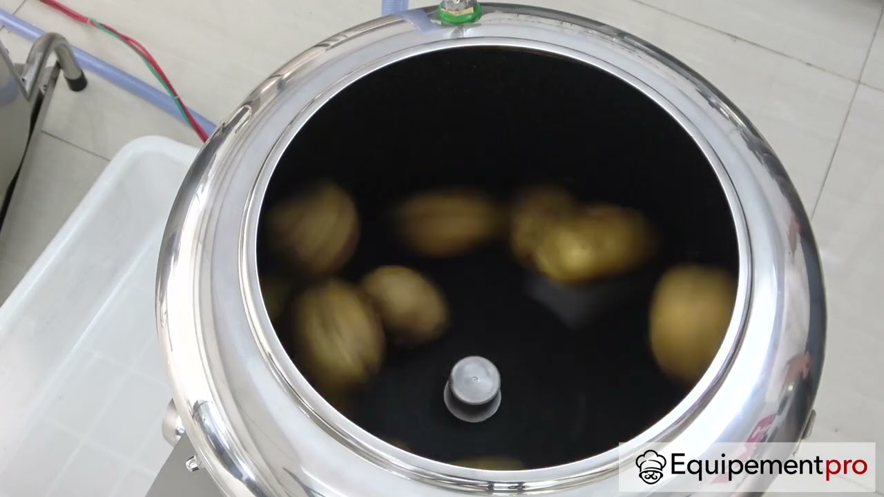ÉPLUCHEUSE À POMME DE TERRE - RENDEMENT 165 KG/H
