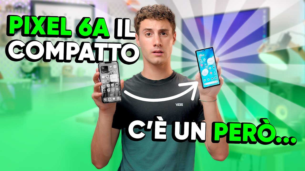 ABBANDONO iPHONE 👋🏻 per GOOGLE PIXEL 6a e ANDROID 13, MA…