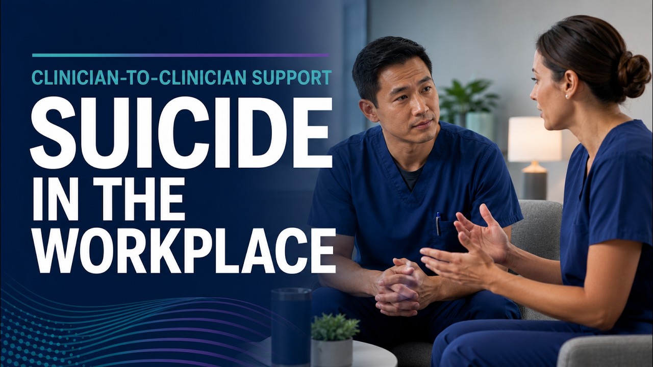 Clinician-to-Clinician Support: Responding to Suicide Risk in the Workplace