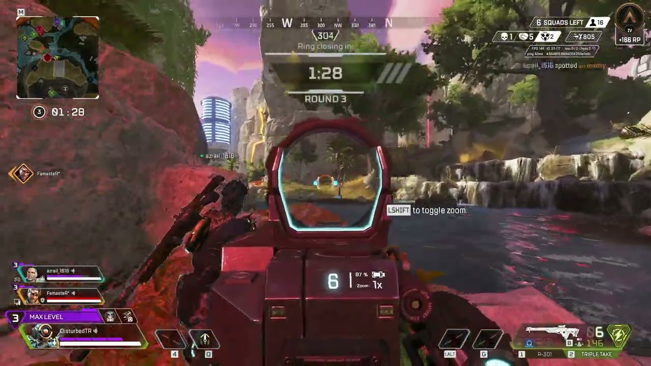 DisturbedTR Azrail1616 Famaster şampiyon takım.