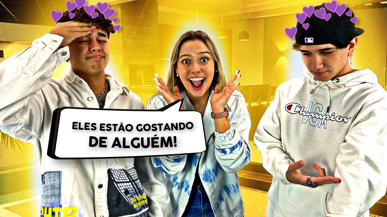 ELES ESTÃO APAIXONADOS (Ft. Peggau e Pepê)