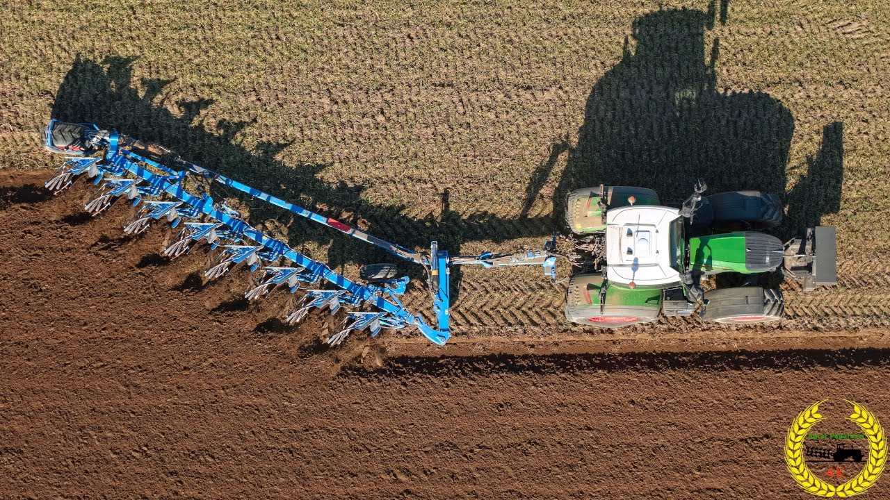 Fendt 728 Vario | Lemken Diamant 18 | 8 Schahr Aufsatteldrehpflug | Pflügen