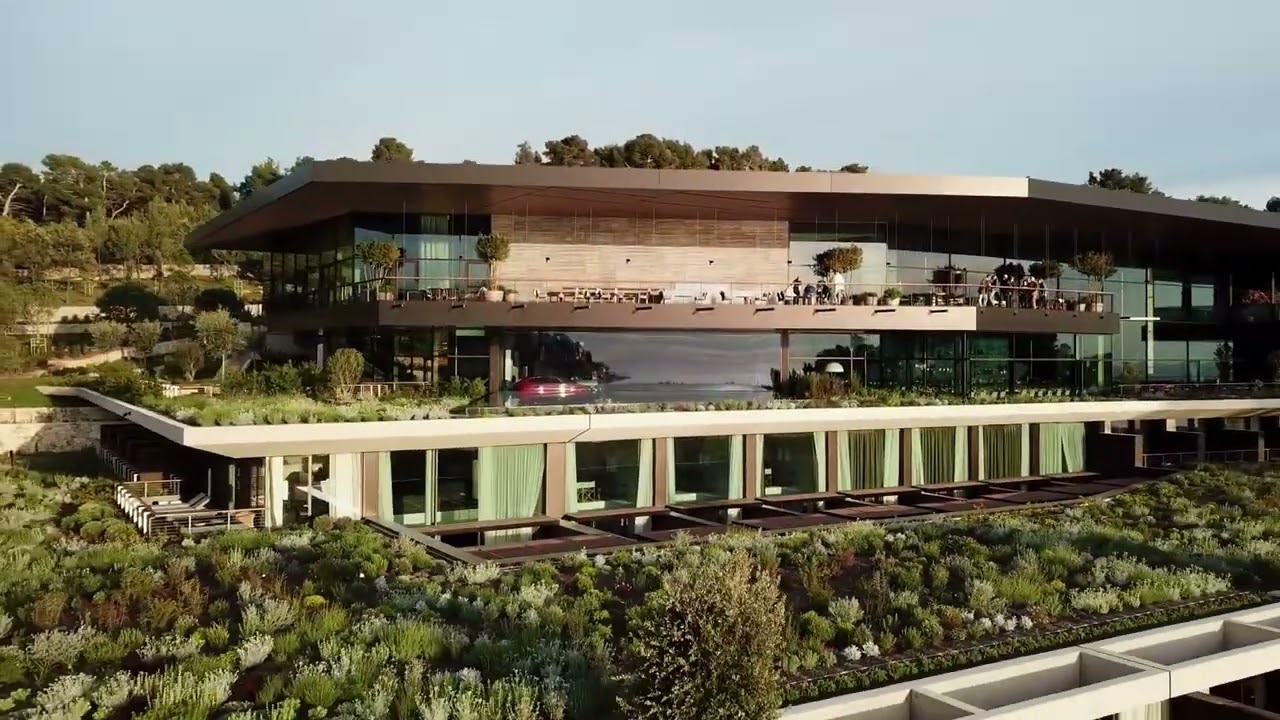 Large format glass on Grand Park Hotel Rovinj