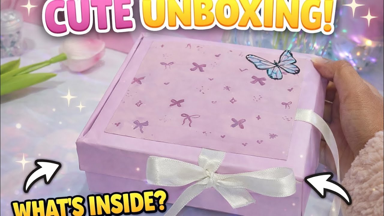 🎀 Cute Gift Hamper packaging | What&rsquo;s Inside This Surprise Box? 💝