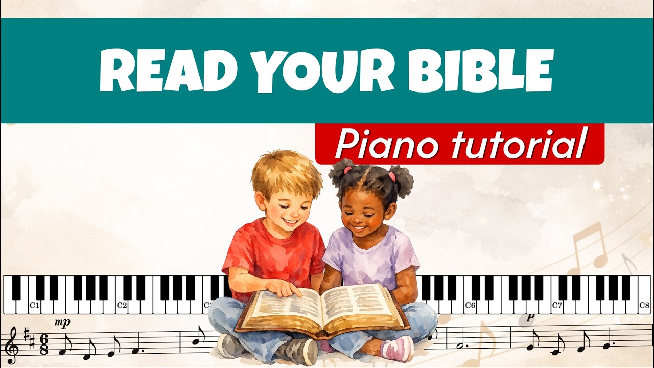 READ YOUR BIBLE - PIANO TUTORIAL