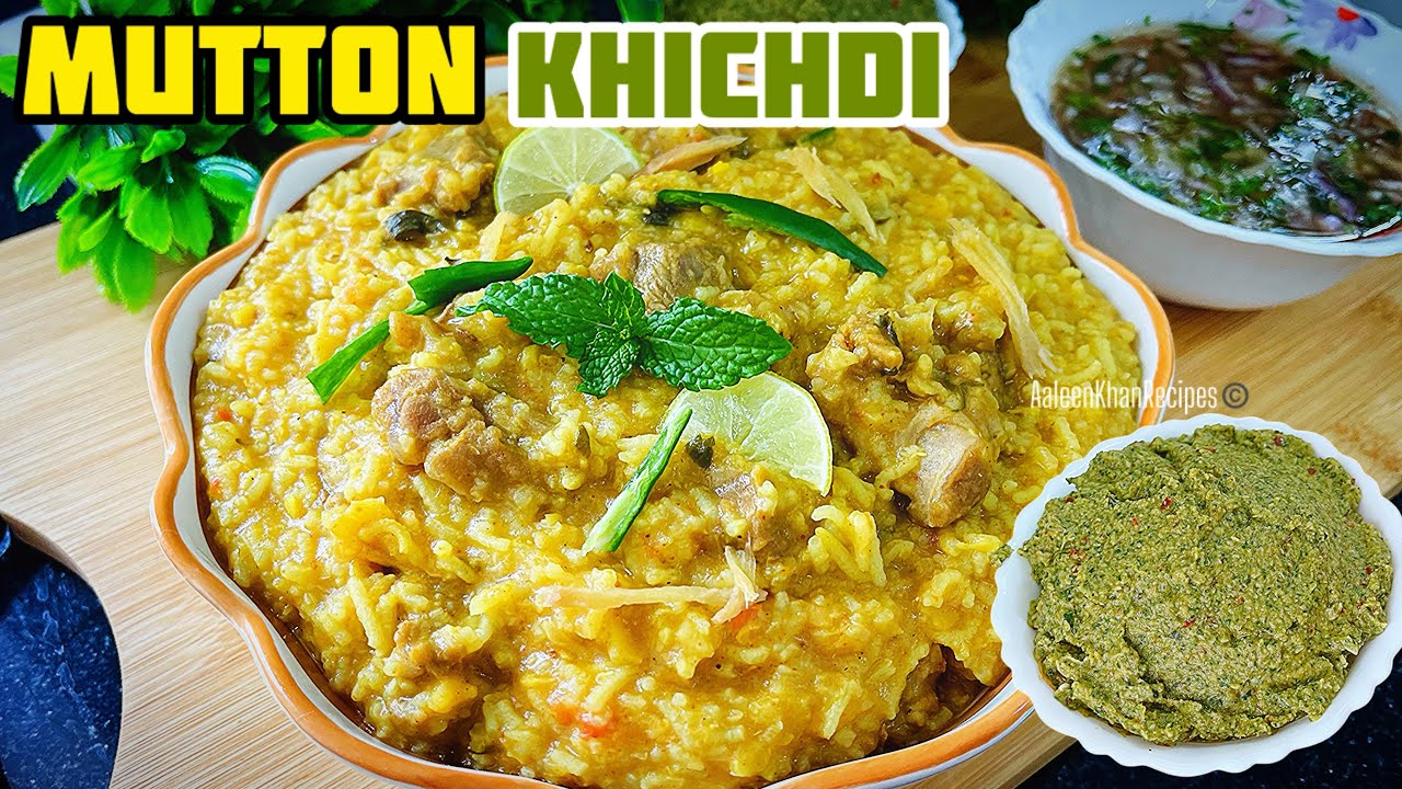 The Ultimate Comfort Food: Mutton Masala Khichdi Recipe