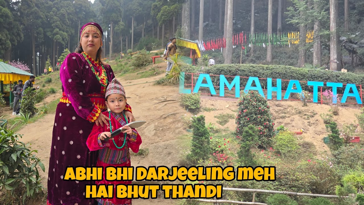 Enjoying cool weather of Lamahata at Darjeeling! #trending #darjeeling #siliguri #viral