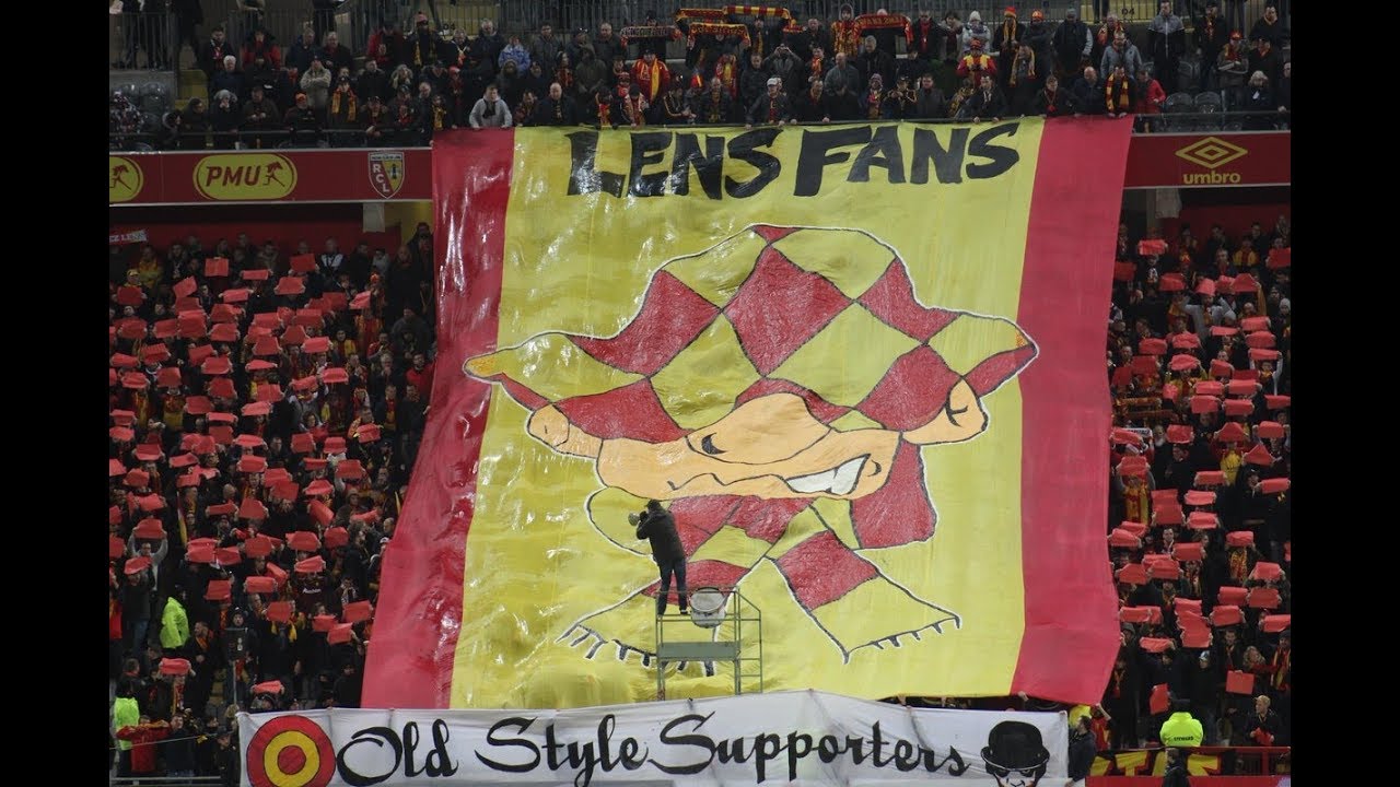 Ambiances Lens - tours : dernier match de l'année