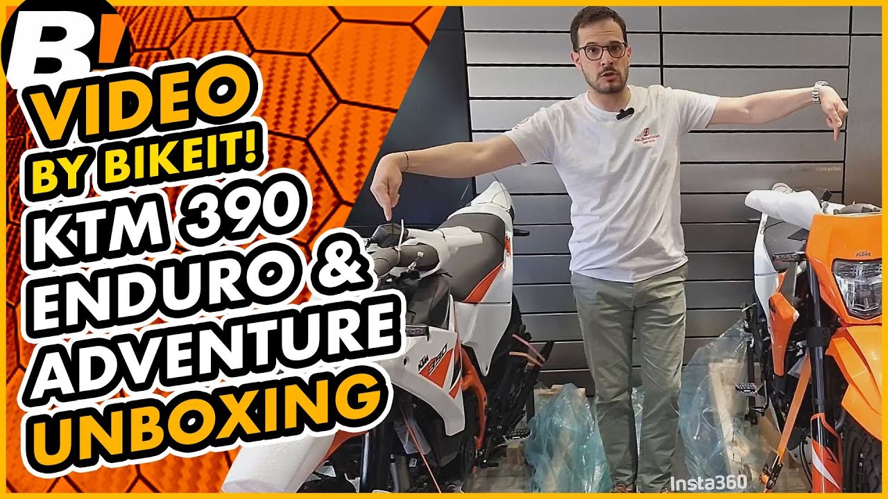Unboxing - KTM 390 Adventure - Enduro 2025 στην FANMOTO - BIKEIT.GR