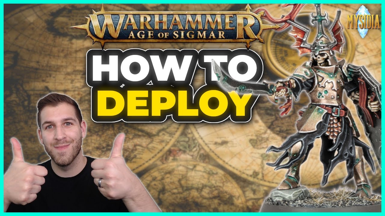 Example Army Deployment and Explanation | Warhammer Age of Sigmar