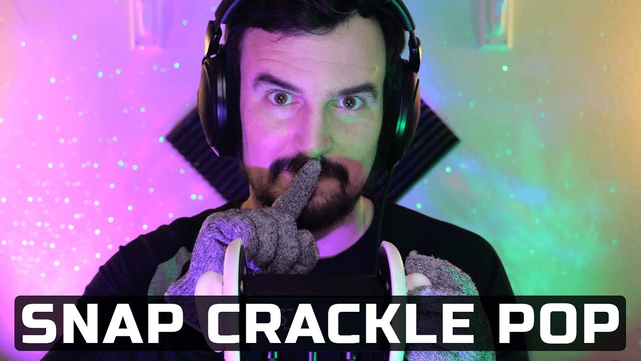 ASMR Deep Ear Attention: Snap Crackle Pop