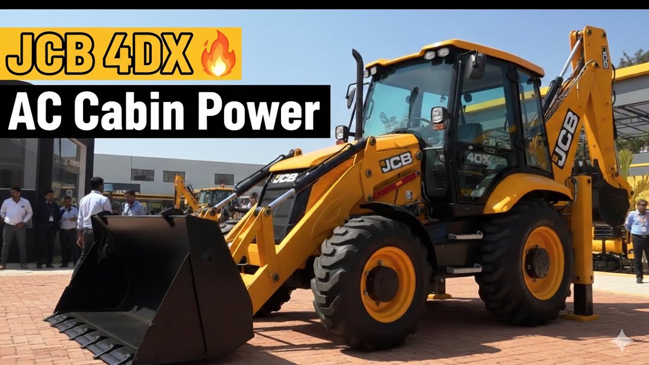 New JCB 4DX AC Cabin | Operator Dream Machine 🔥