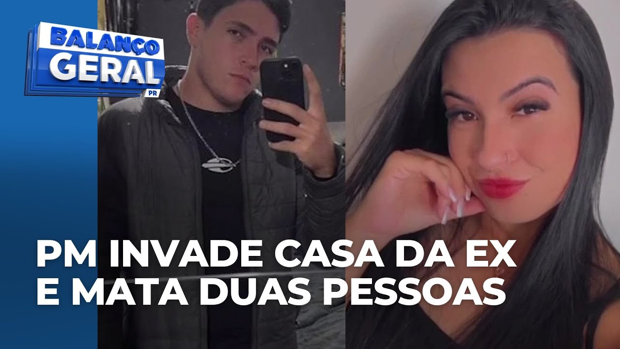 Policial militar comete homicídio ao invadir casa da ex e matar mulher e homem, no PR