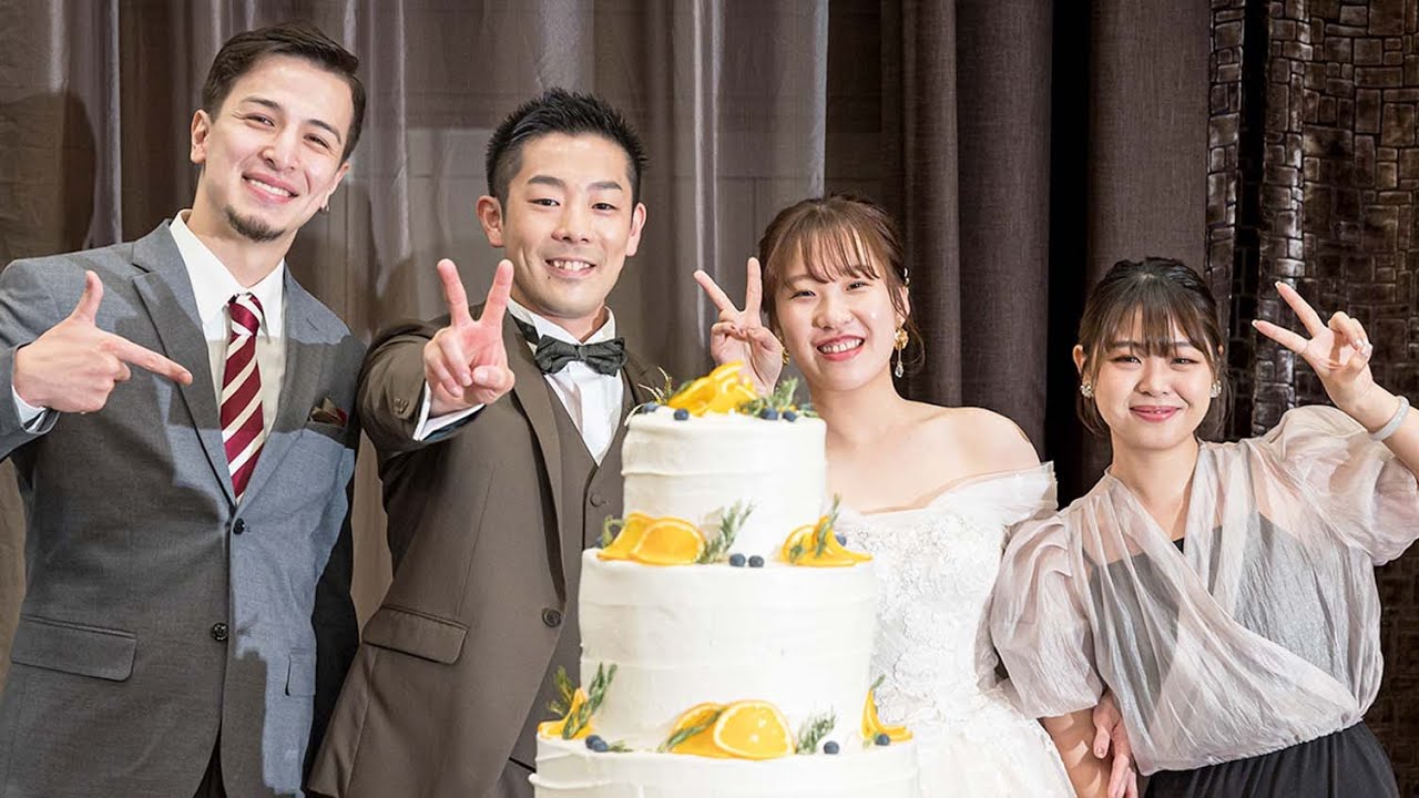 【感動】親友の結婚式で涙のサプライズ｜台湾人初めての日本結婚式🇯🇵