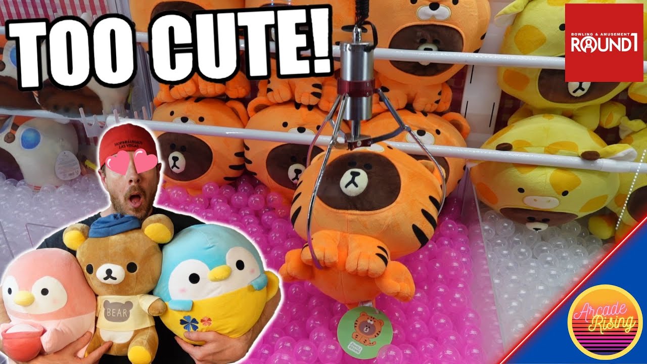 How Many Cute Claw Machine Prizes Can We Win at Round 1?