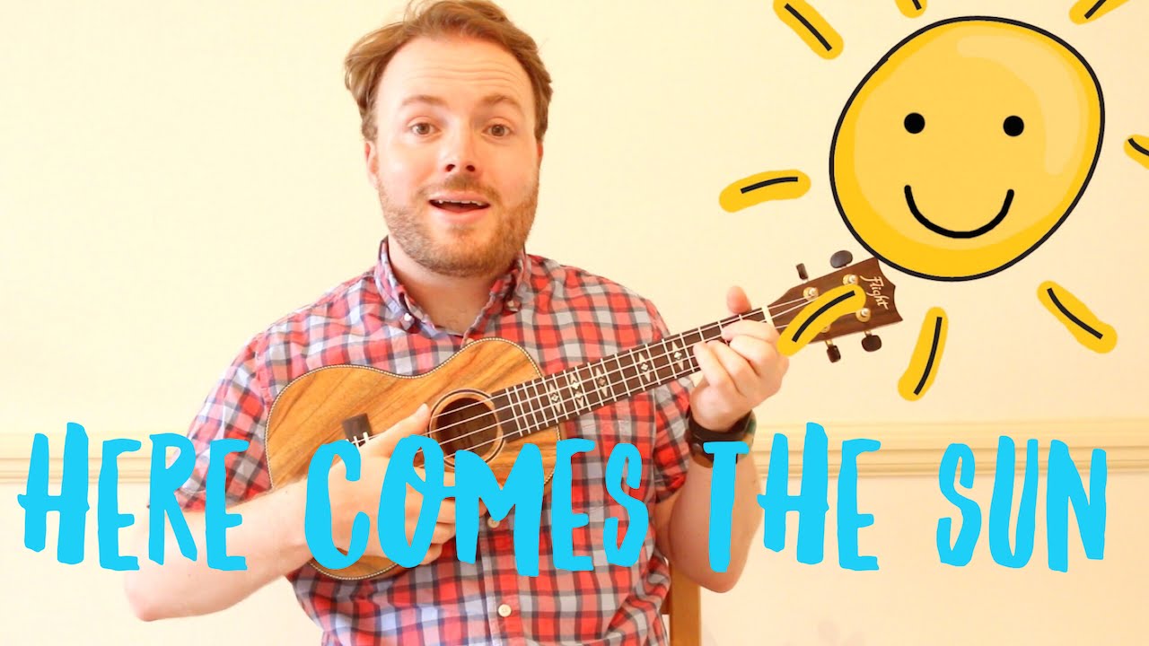 Here Comes The Sun - EASY UKULELE TUTORIAL!