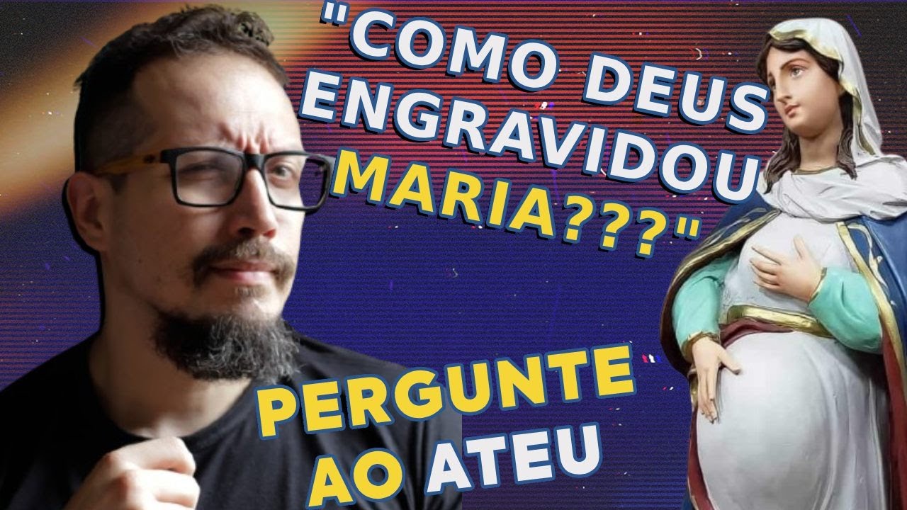 CRENTE não CONSEGUE EXPLICAR a GRAVIDEZ DE MARIA, MÃE DE DEUS