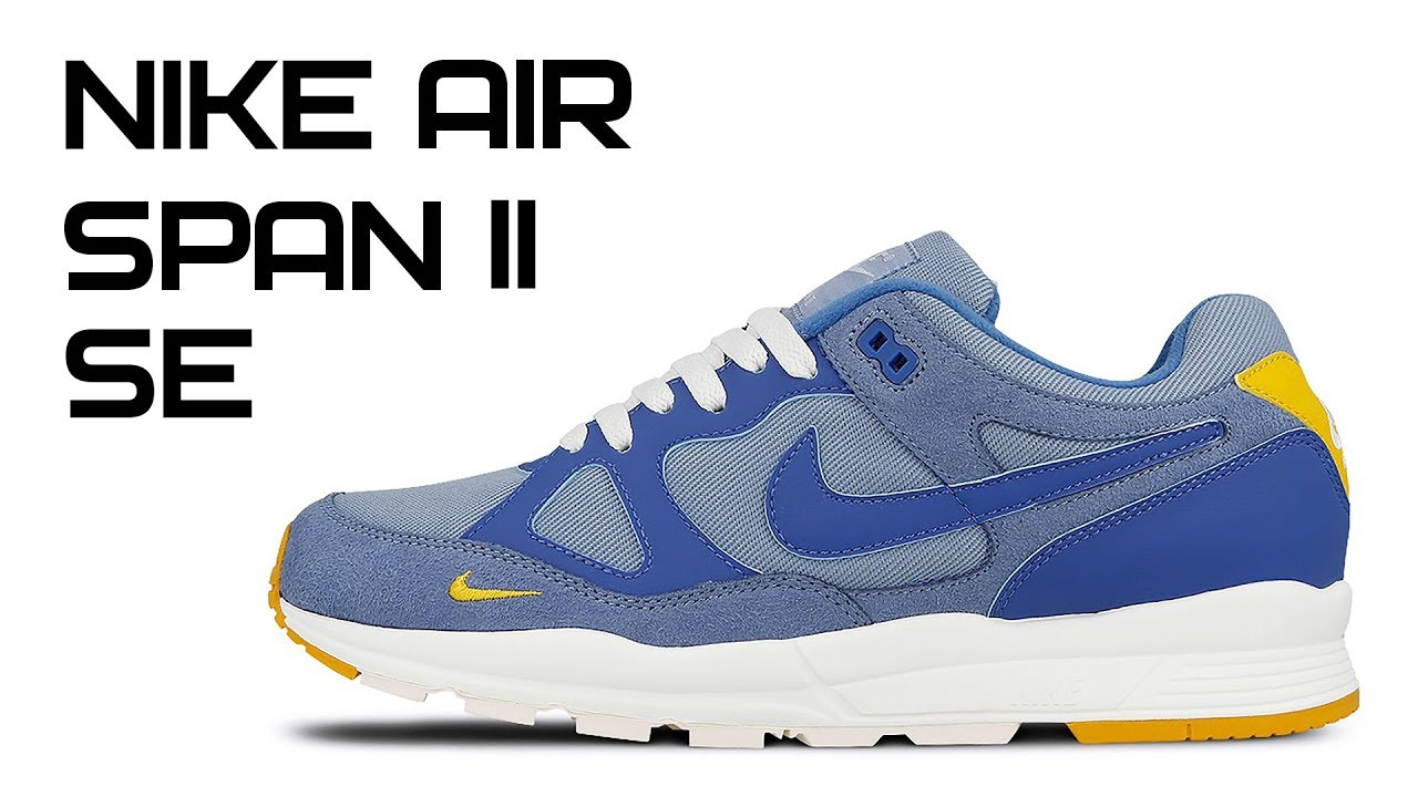 Обзор кроссовок Nike Air Span II SE