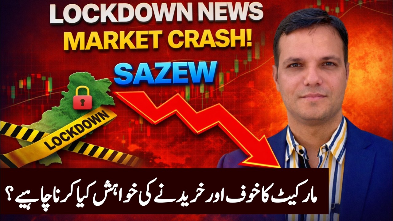 PSX | Pakistan stock market analysis| Has Govt Declared Smart Lockdown Across Pakistan?