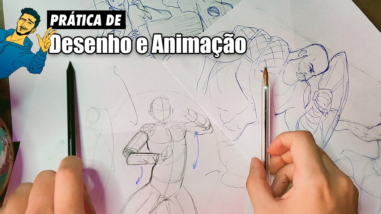 Desenhando Cenas de Luta: Pose e Movimento