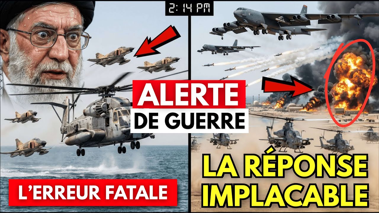 14H14 – L’IRAN INTERCEPTE 8 MARINES AMÉRICAINS…19 MINUTES PLUS TARD, 11 BASES MILITAIRES ANÉANTIES