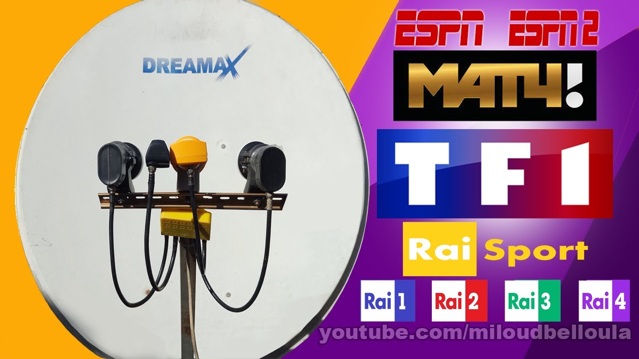 طبق تابث على نايل سات وأستقبل معه Express14+Thor+Eutelsat5