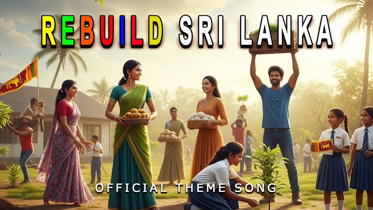 Rebuild Sri Lanka Official Theme Song - Suvini (දිට්වා හමුවේ බිඳ වැටුණ දේශය යළි ගො නැගීමේ තේමා ගීතය)