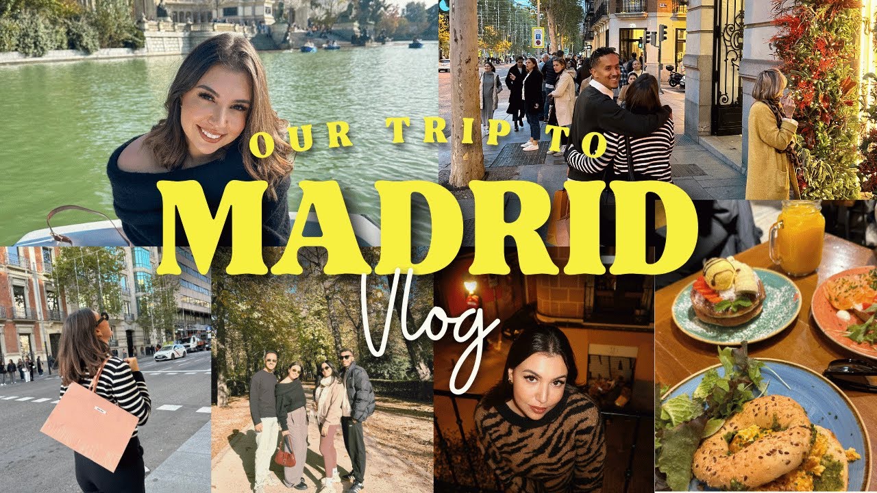A few days with me in madrid (shopping 🛍️ , beaucoup de brunchs 🥯 ☕️ 🍵 et beaucoup de rires 😆 )