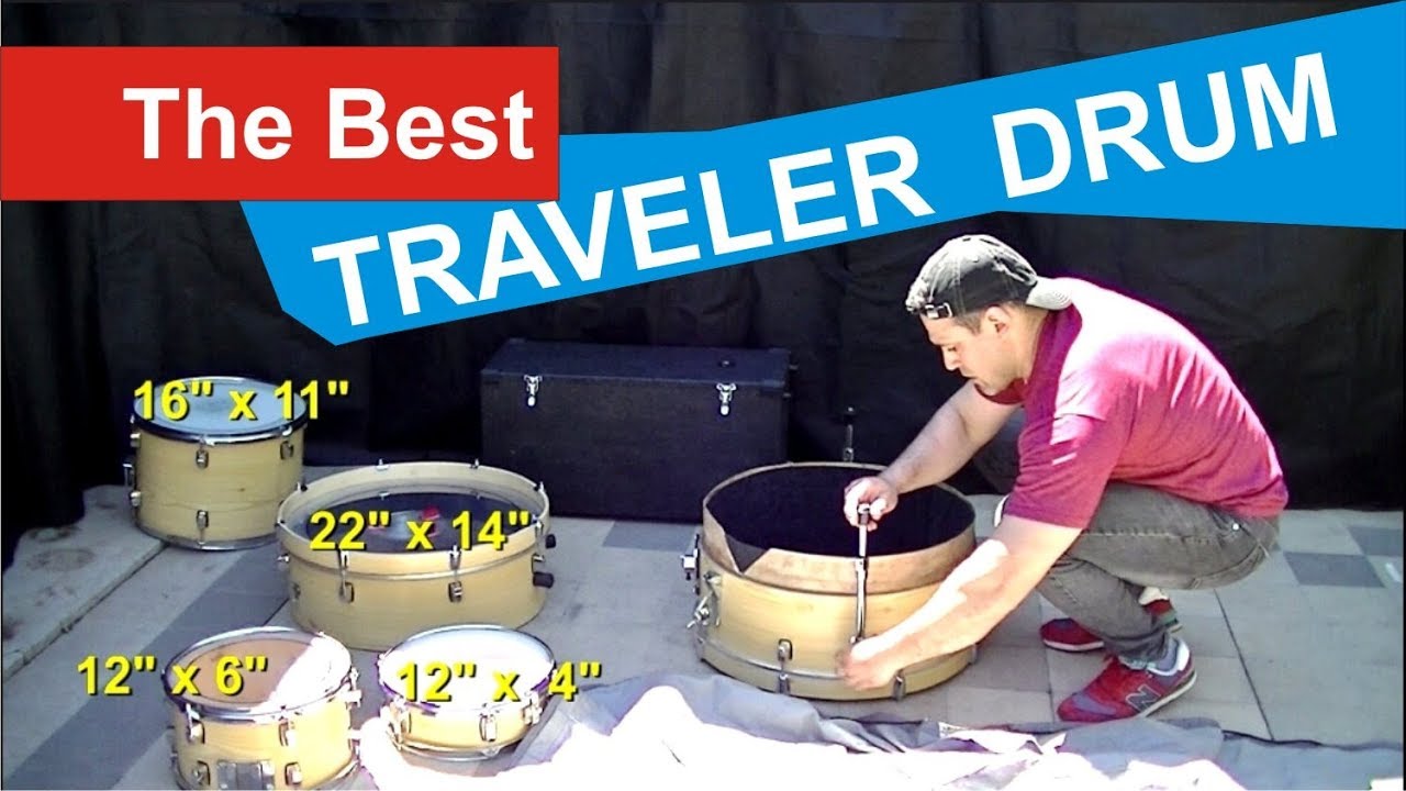 La Mejor Batería para Viaje de medidas Pro / The Best Traveler Drum 22