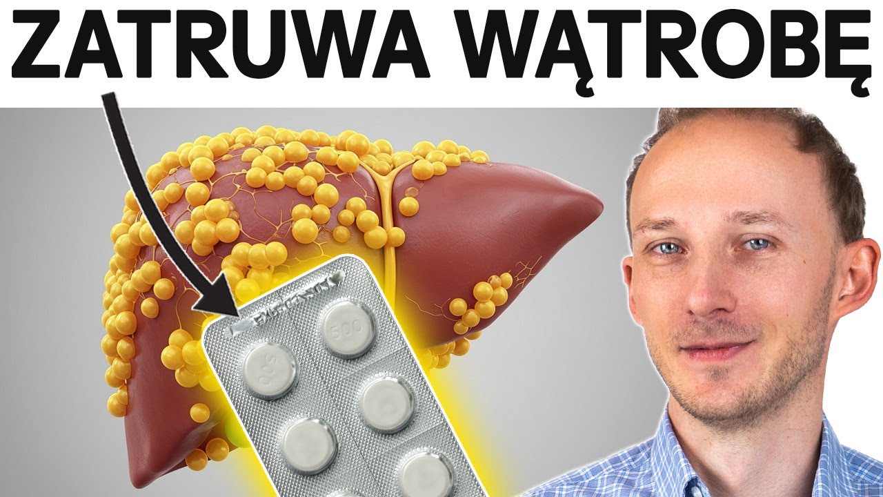 Powoduje ciężkie uszkodzenie wątroby, niekiedy nieodwracalne 💊