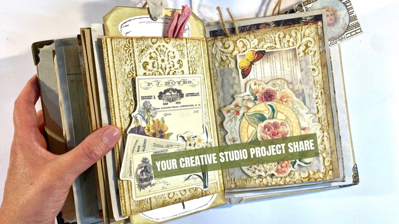 🌺 Your Creative Studio - Using The Contents - Tags, Tuck Spots & Lots More Ideas 🌺
