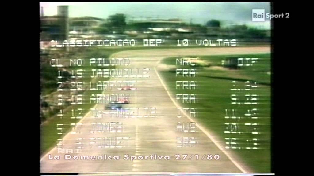 GP Brasile, Interlagos 1980 Highlights