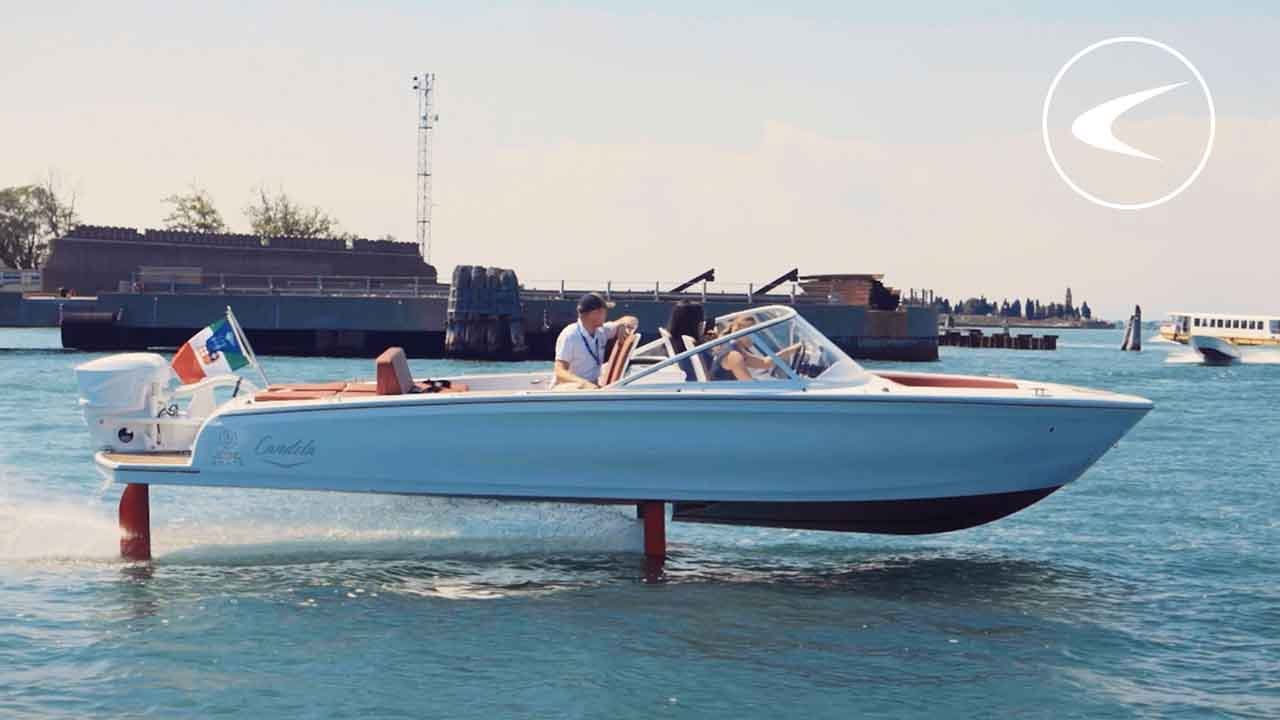 Electric boats | Flying on the canals of Venice