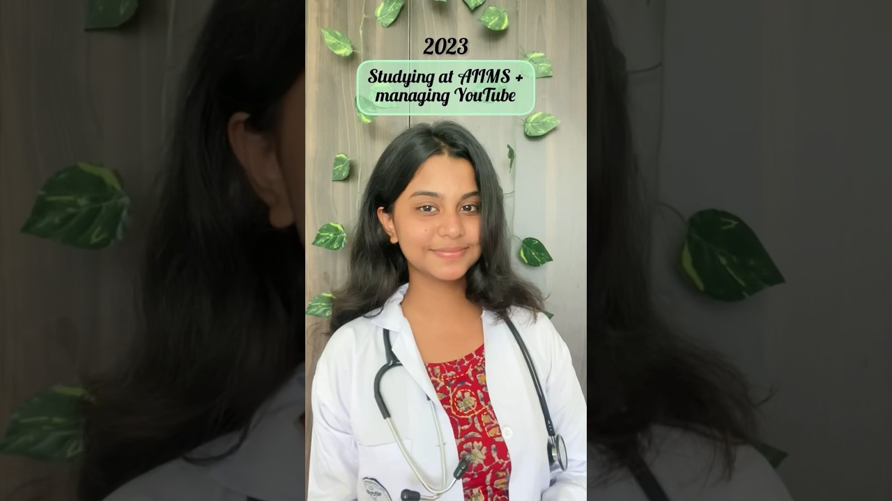 Is it really me? I AIIMS Kalyani l Ahana Biswas l #neetmotivation #aiims #medico #aiimsonian