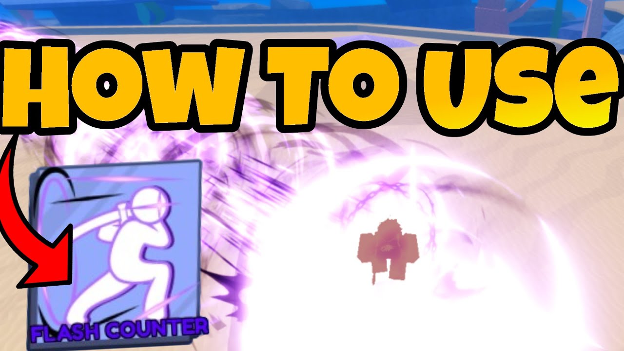 How To Use The Flash Counter Ability In Roblox Blade Ball (INSANE ABILITY)