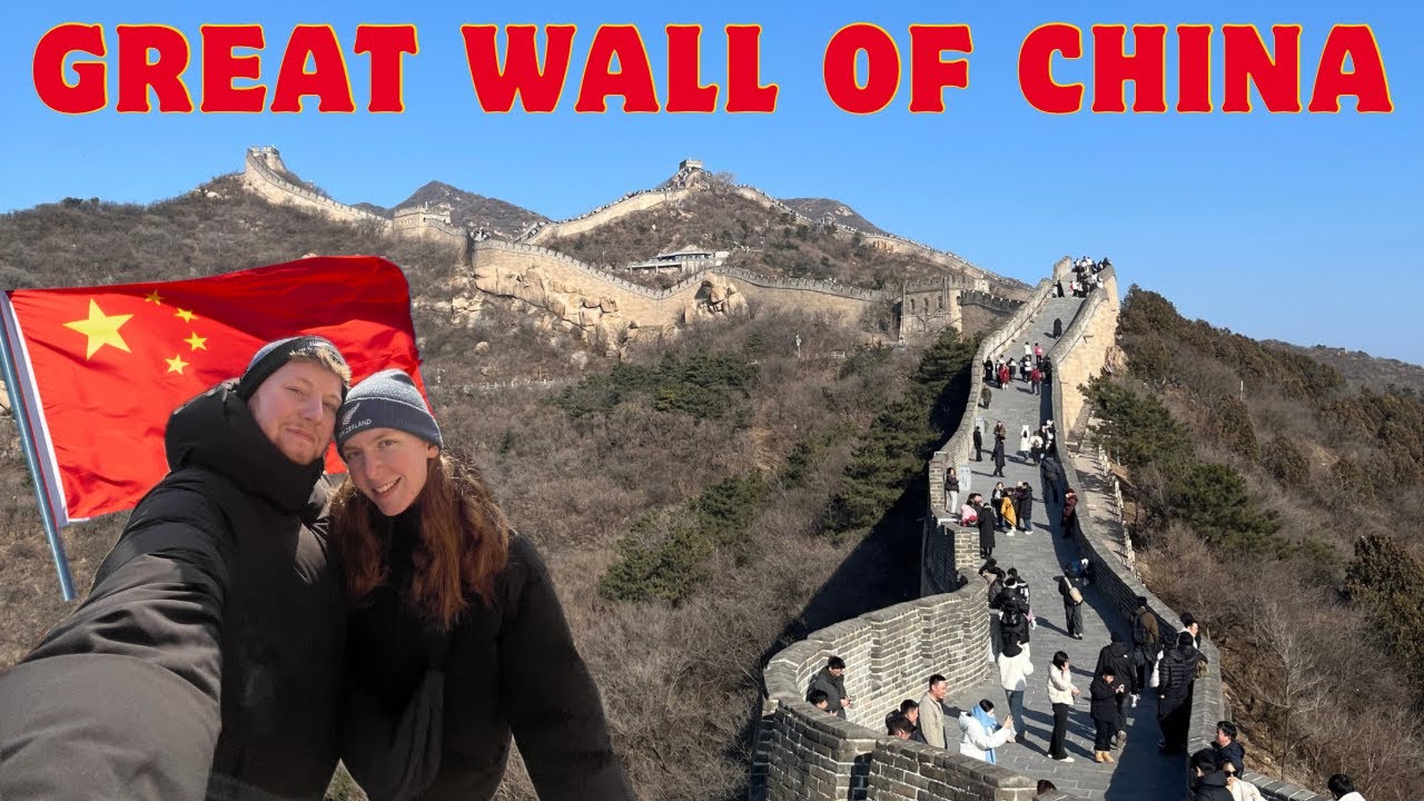 Exploring the GREAT WALL OF CHINA!🇨🇳🏯