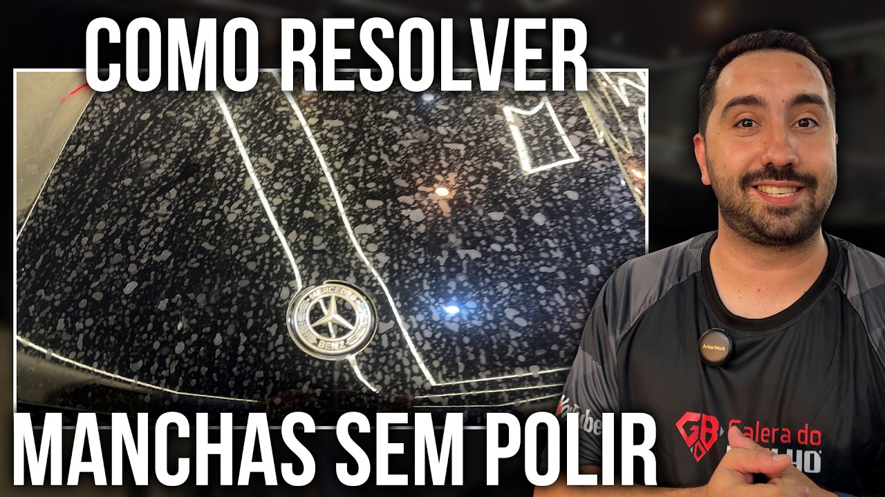 COMO REMOVER MARCAS D'ÁGUA DA PINTURA | Novo Método