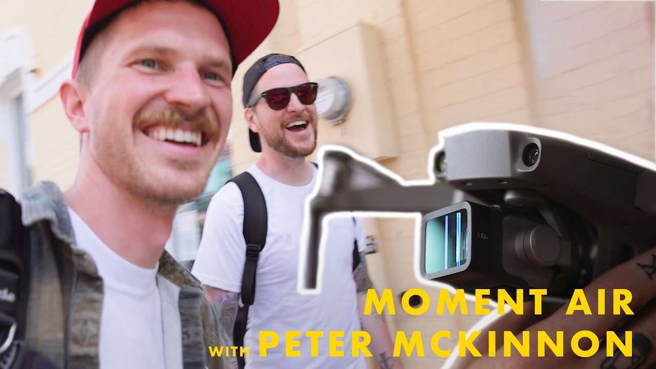 Showing Peter Mckinnon The New Drone Anamorphic | Moment Air Goes East Coast Part 1