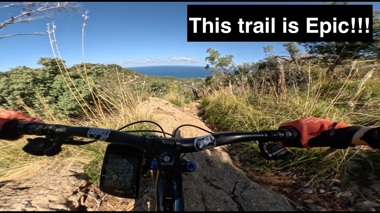 Mountain biking paradise, exploring the best trails in Esporles! #emtb #challenge