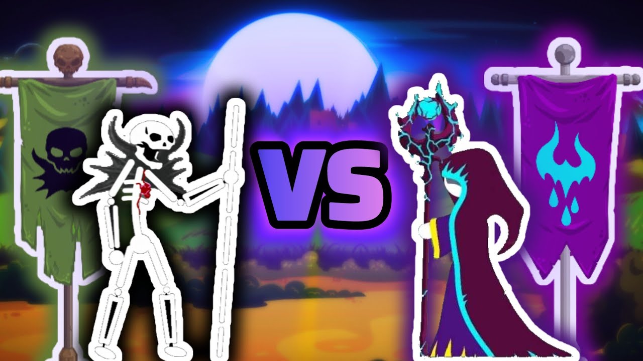 Stick War 3: Saga Campaign Playing As Chaos General Marrowkai! Vs Chaos Army And Mera The Vampirics!