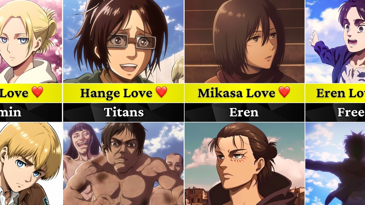 Who Loves Whom in Attack on Titan? AOT Love Interests