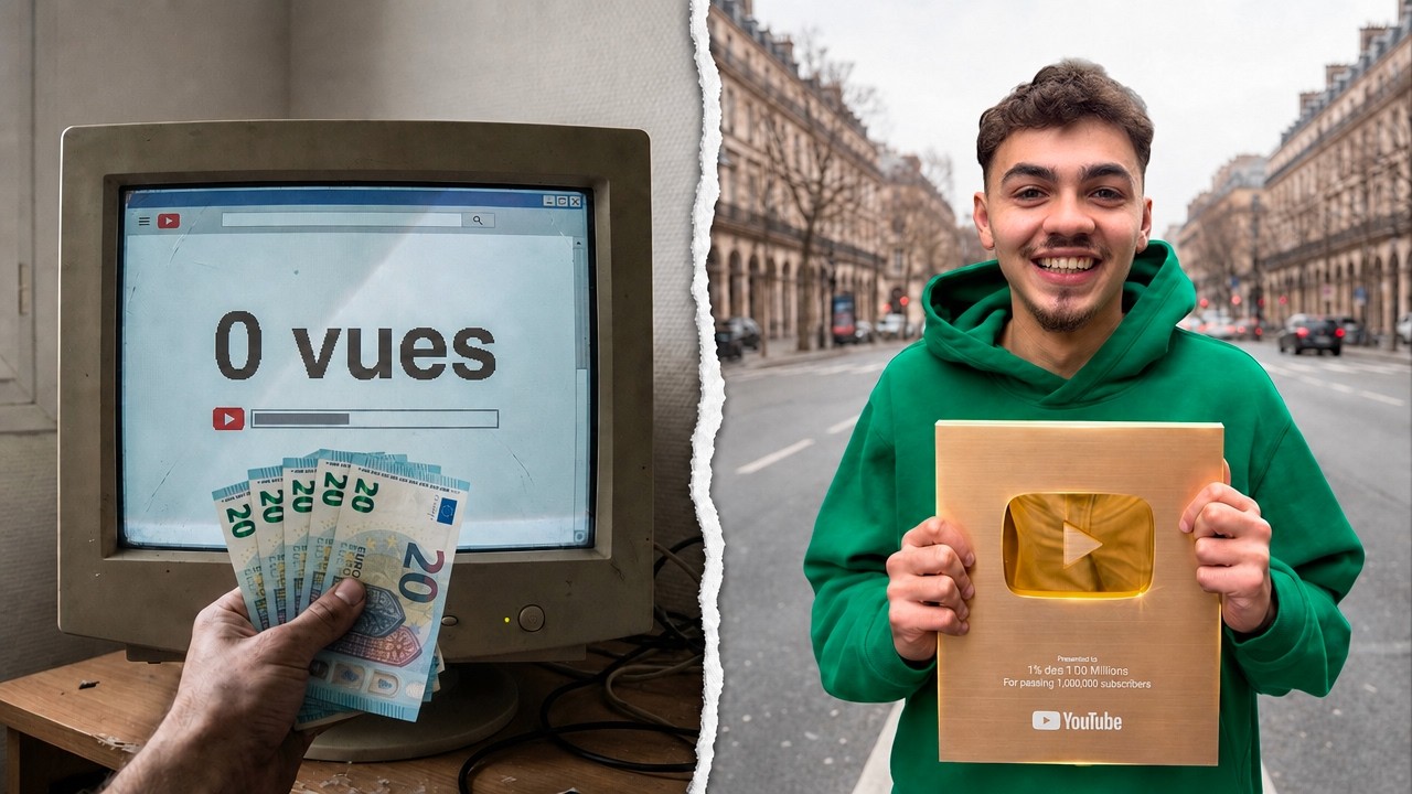 J'ai acheté une chaîne Youtube à 0 vues pour la faire percer