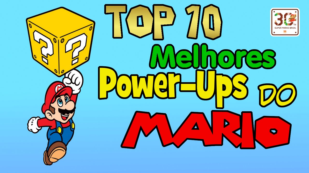 TOP 10 Melhores Power-Ups do Mario