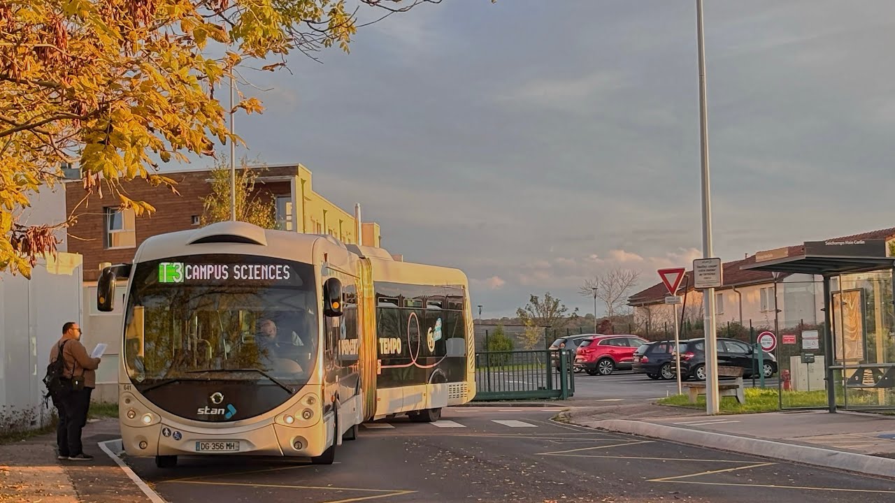 [Nancy] Voyage sur la Ligne T3 du Réseau Stan à Nancy