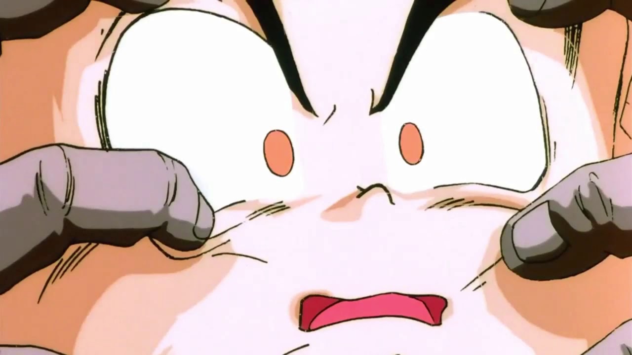 Gohan se convierte en un gorila gigante en Cuarta Ocasion