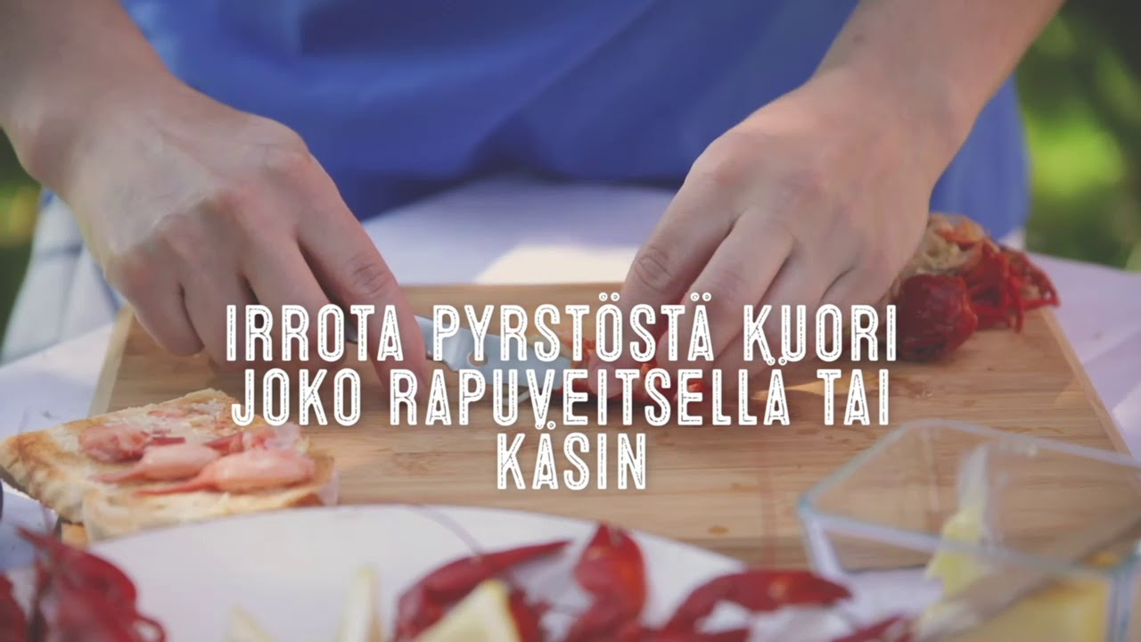 Helpot ohjeet rapujen syömiseen