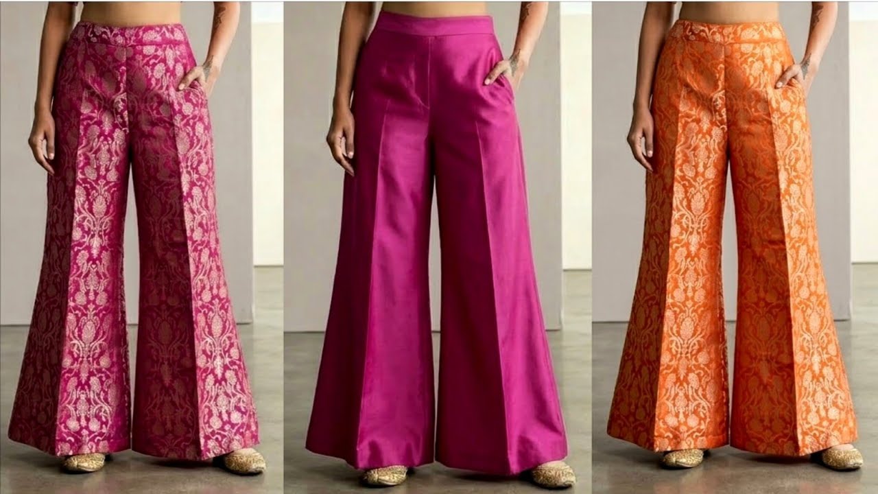 Bell Bottom Pant Cutting And Stitching/ fashion boutique official 