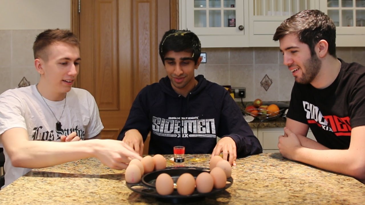 SIDEMEN EGG ROULETTE CHALLENGE VIDEO