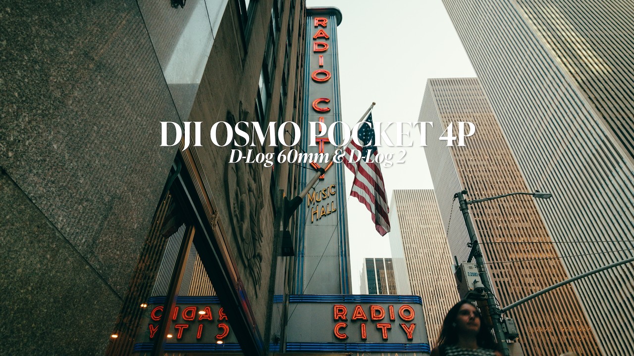 DJI Osmo Pocket 4P - New York City - Cinematic Video